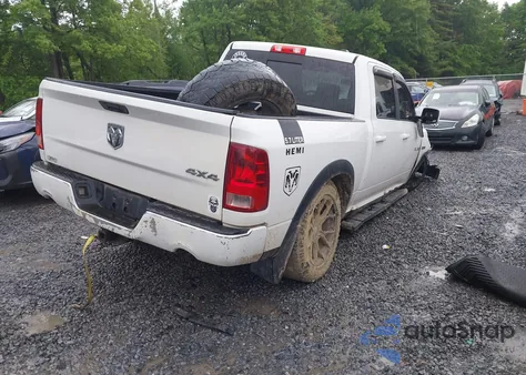 2010 Dodge Ram 1500 Slt/Sport/Trx from USA, damaged, VIN 1D7RV1CT2AS222460